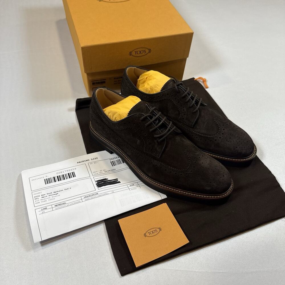 Tod’s ALL. BUCATURA LIGHT CASUAL Shoes Size 7.5UK/9US New In Box MSRP $1,200